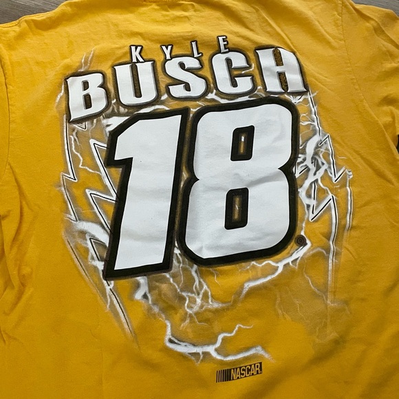 Rare M&M’s Kyle Busch t shirt size large in good condition - Picture 5 of 5
